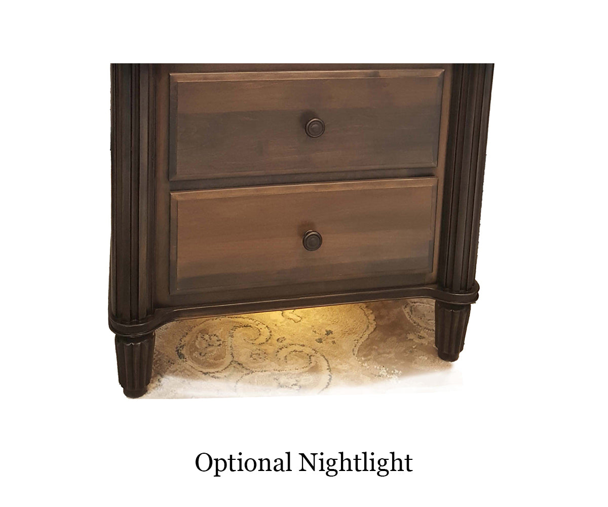 Millcraft Camden 3 Drawer Nightstand - View 6