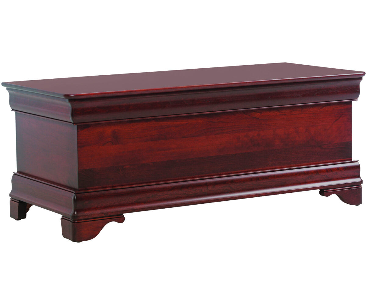 Millcraft Louis Phillipe Blanket Chest - Amish Handcrafted Solid Wood