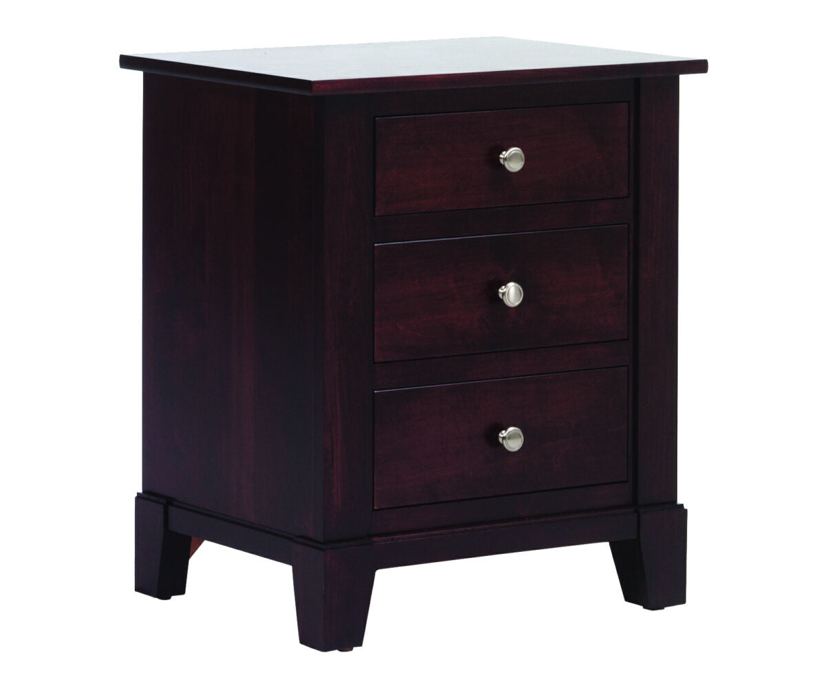 Millcraft Greenwich 28'' Nightstand - Amish Handcrafted Solid Wood