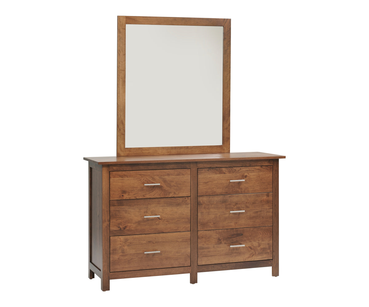 Millcraft Ashton 56" Dresser - Amish Handcrafted Solid Wood