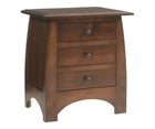 Bordeaux 3 Drawer Nightstand