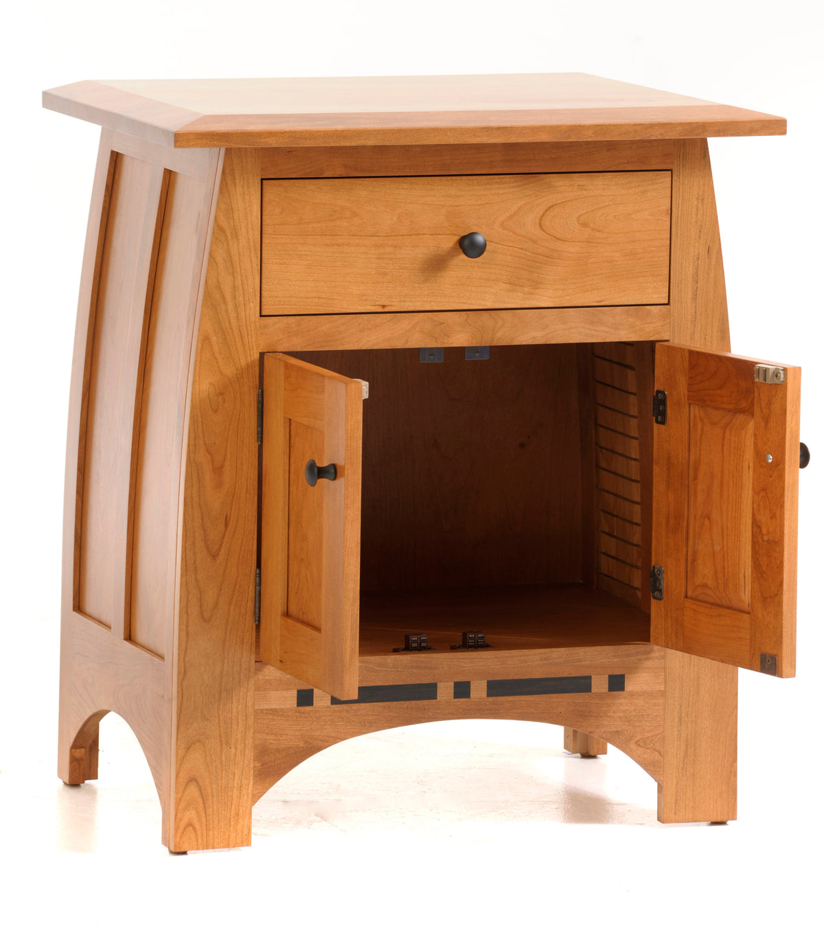 Millcraft Vineyard 1 Drw 2 Door Nightstand - View 2