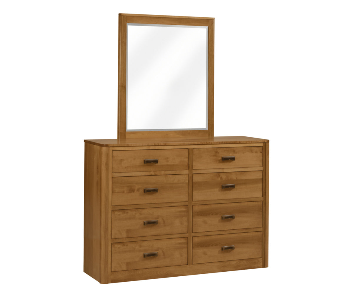 Millcraft Galaxy High Dresser - Amish Handcrafted Solid Wood