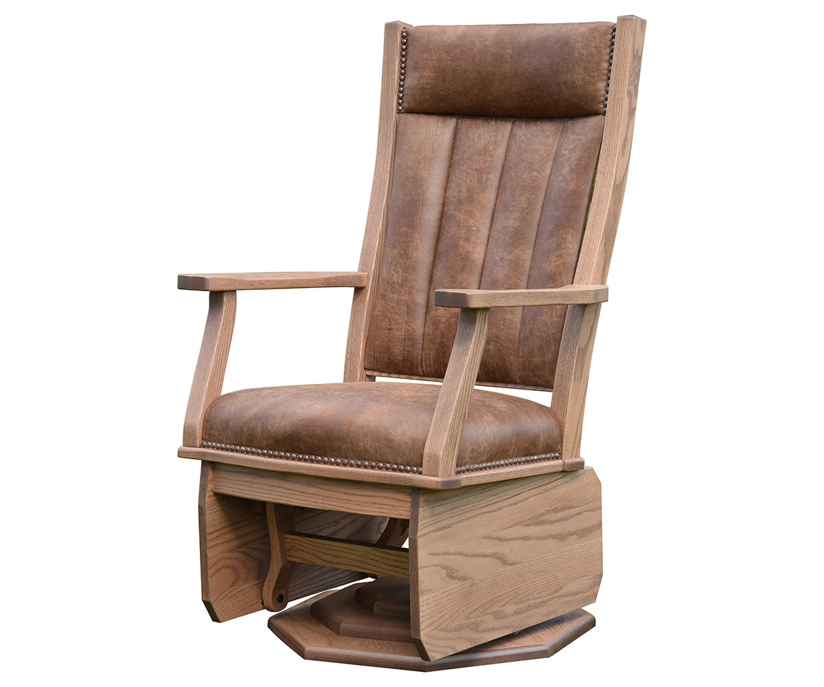 Mission Swivel Glider Solid Sides