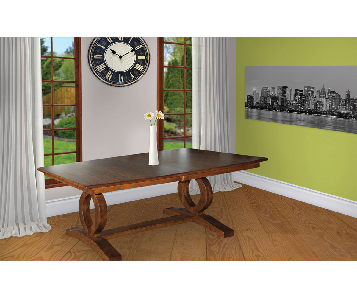 Hermie's Master Double Pedestal Table - View 2