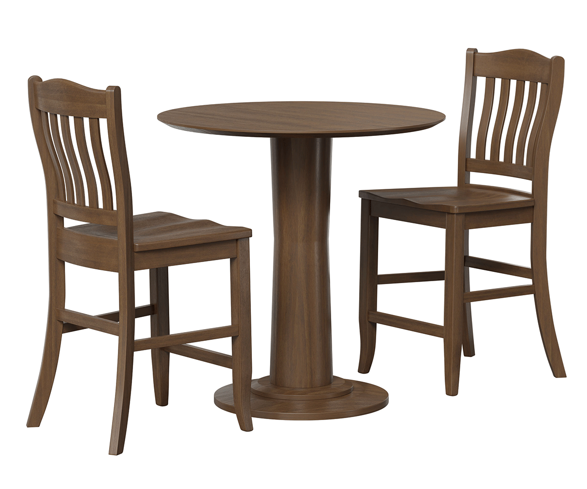 Messner 24" Stationary Bar Chair