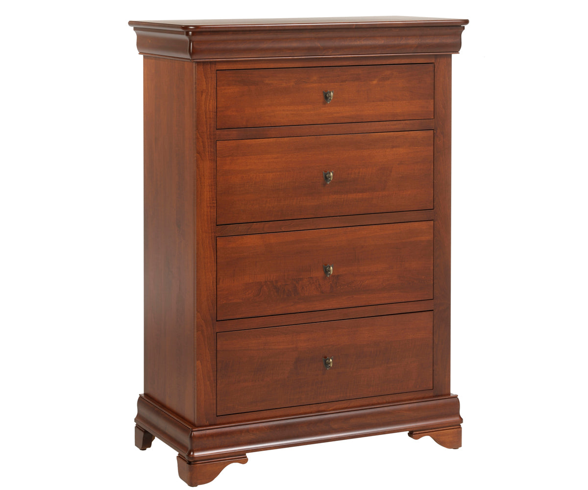 Millcraft Versailles Chest of Drawers - Amish Handcrafted Solid Wood