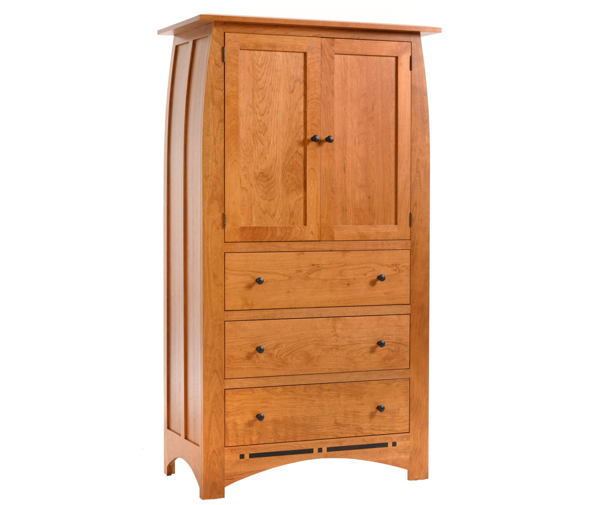 Millcraft Vineyard Armoire - Amish Handcrafted Solid Wood