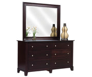 Millcraft Greenwich Low Dresser - Amish Handcrafted Solid Wood