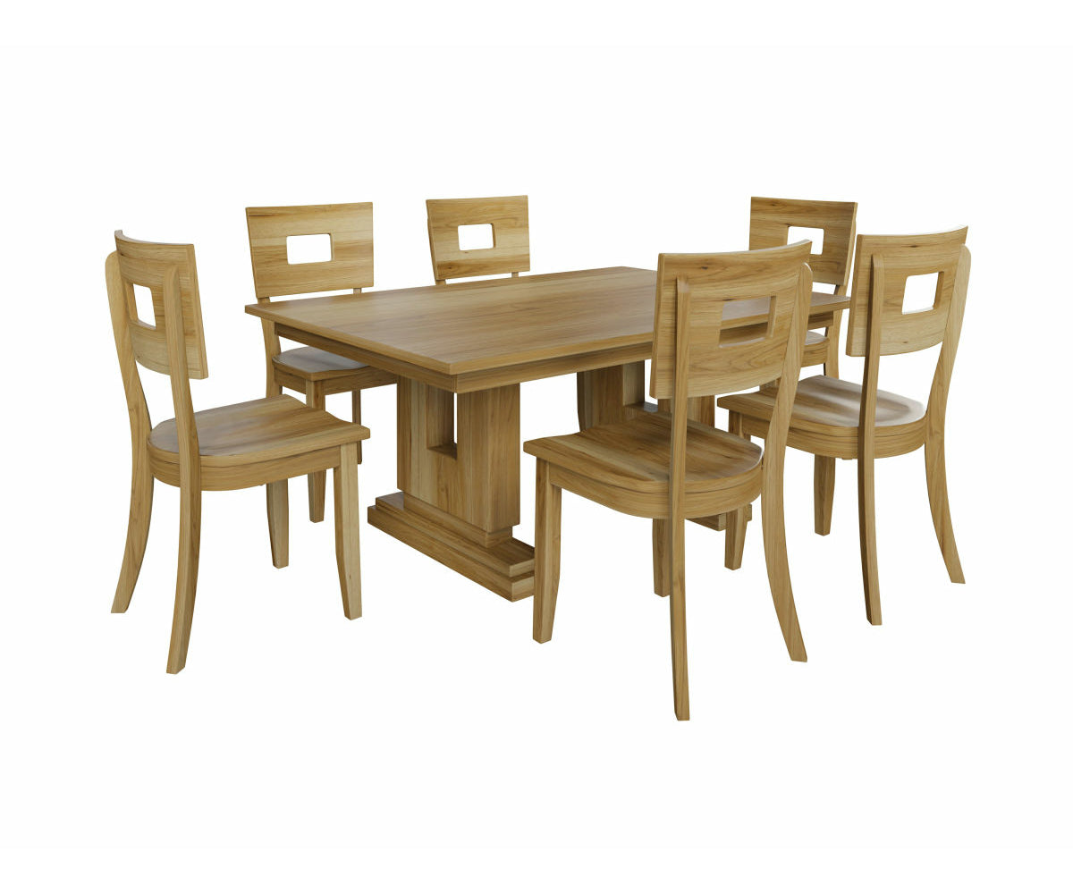 Boca Double Pedestal Table