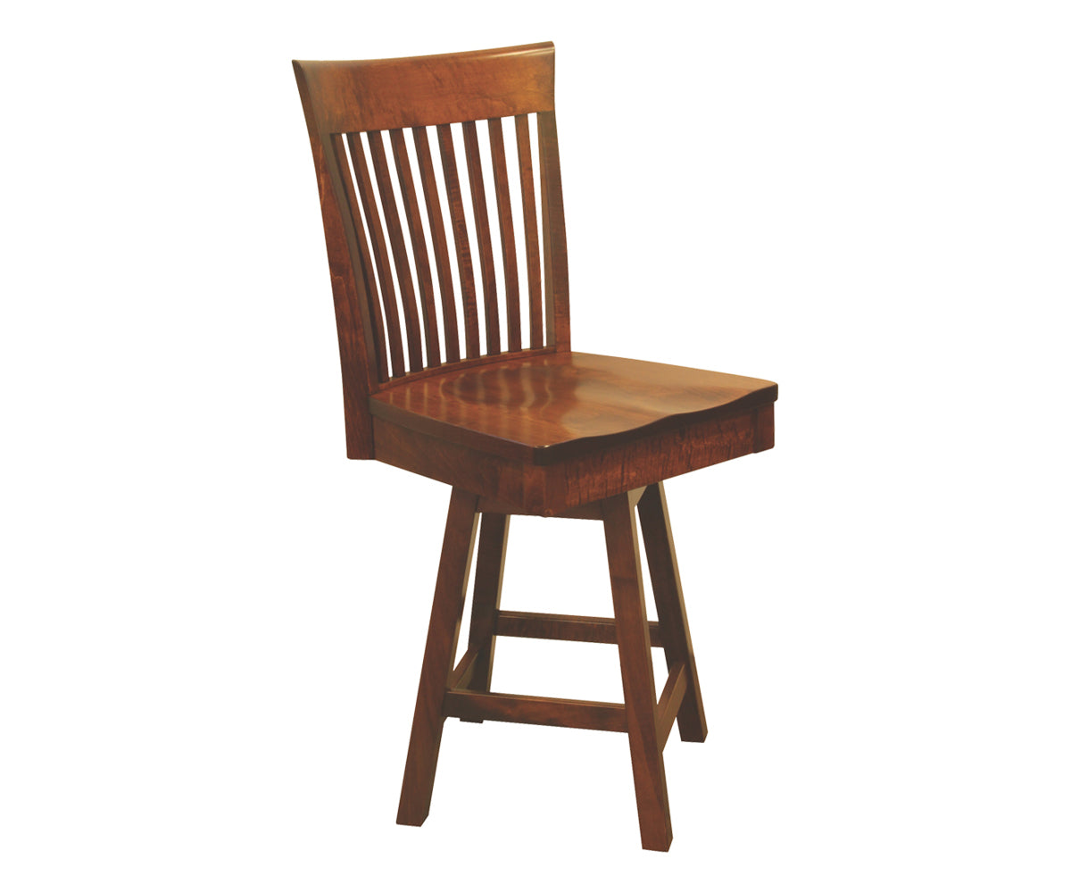 OW Shaker Bent Paddle 24" Bar Chair