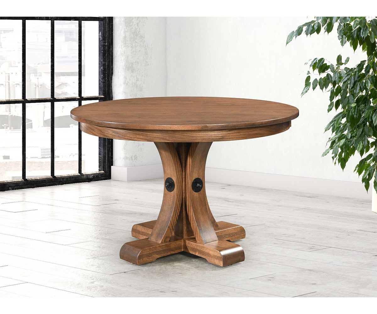 Hermie's Oagley Single Pedestal Table - View 2