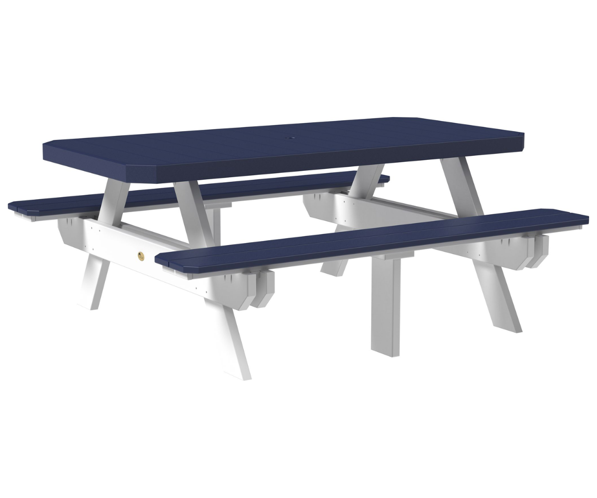 6' Rectangular Picnic Table
