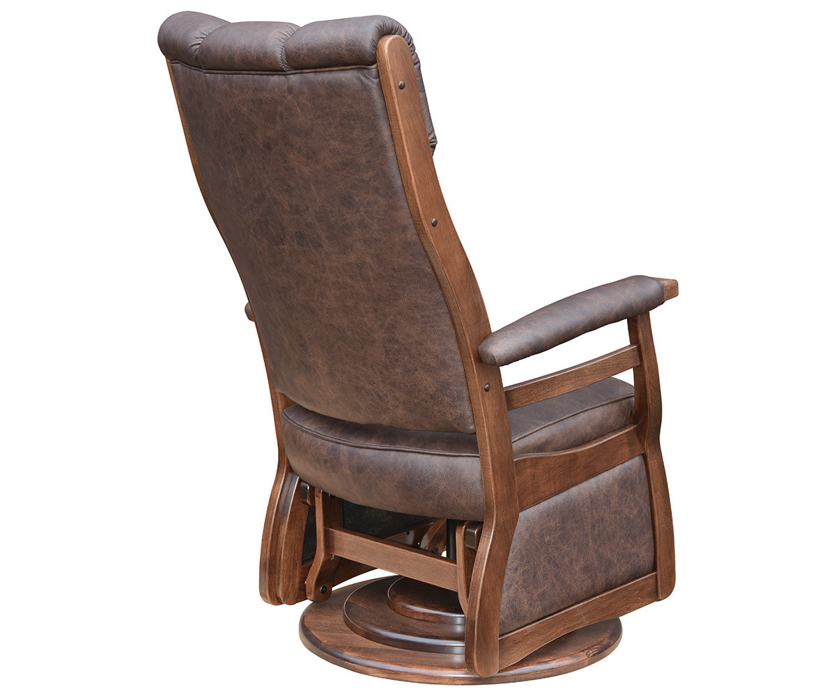 Paris High Back Swivel Glider