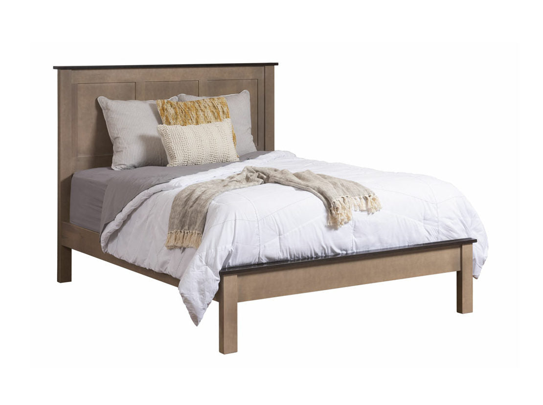Millcraft Williamsport Panel Bed - Amish Handcrafted Solid Wood