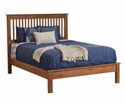 Millcraft Williamsport Slat Bed - Amish Handcrafted Solid Wood