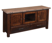 Reclaimed Barn Wood TV Stand - 60"W