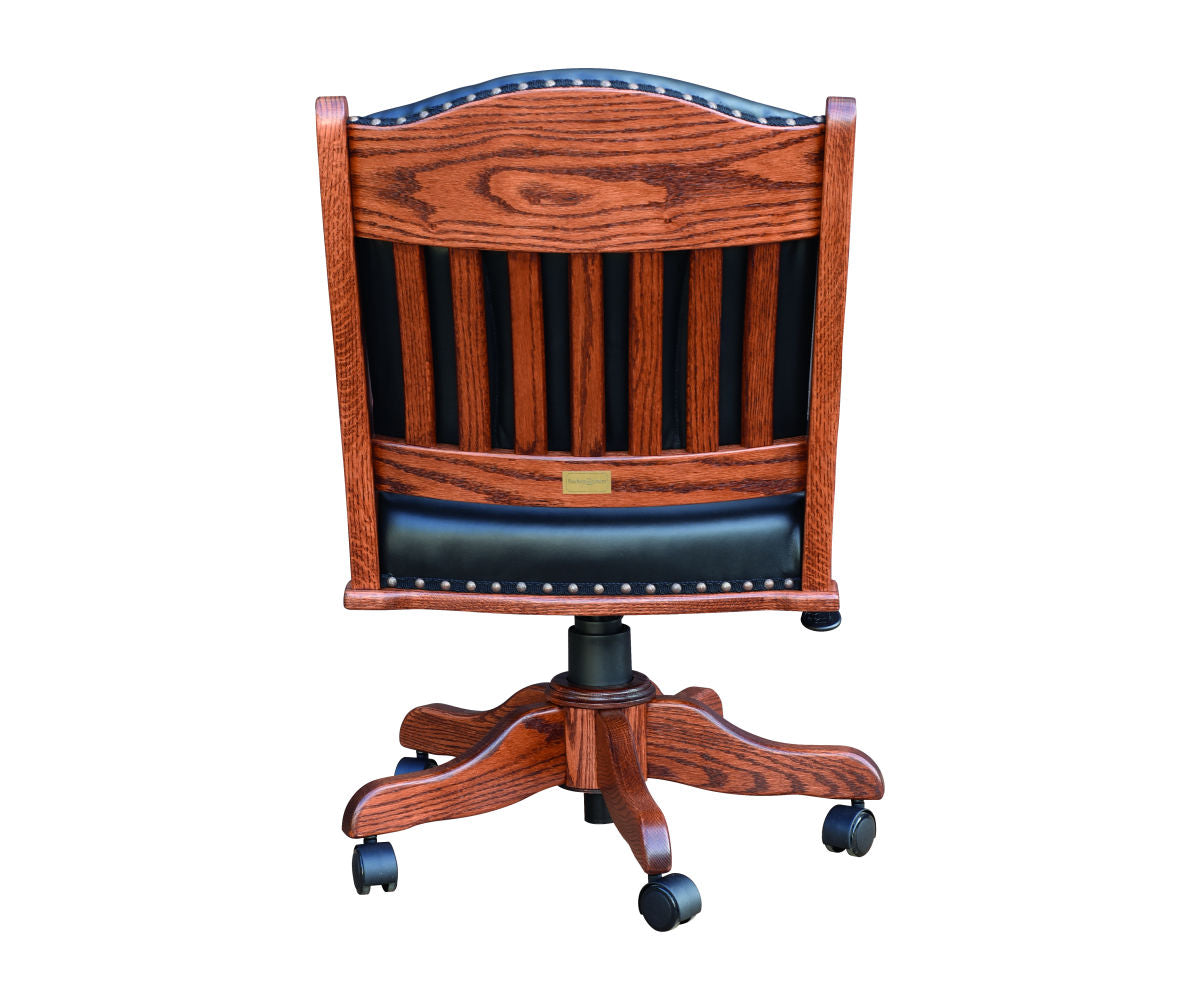 Side Desk Chair with Low Back