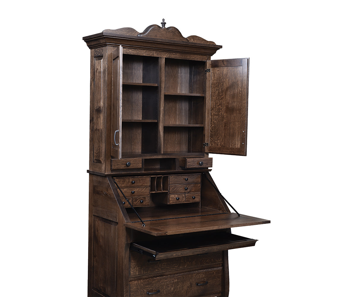 Secretary Desk with Hutch