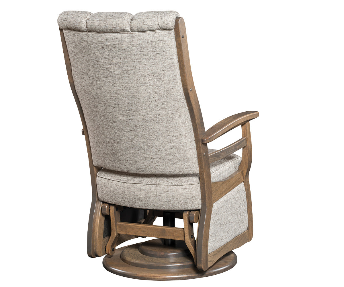 Sierra High Back Swivel Glider