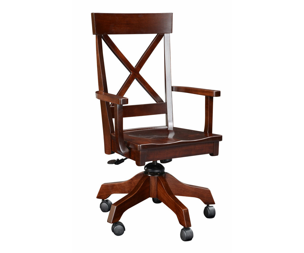 Single X Desk Chair