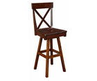 Single X 30" Swivel Bar Stool