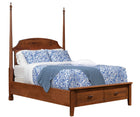 Williamsburg Bed With Footboard Storage