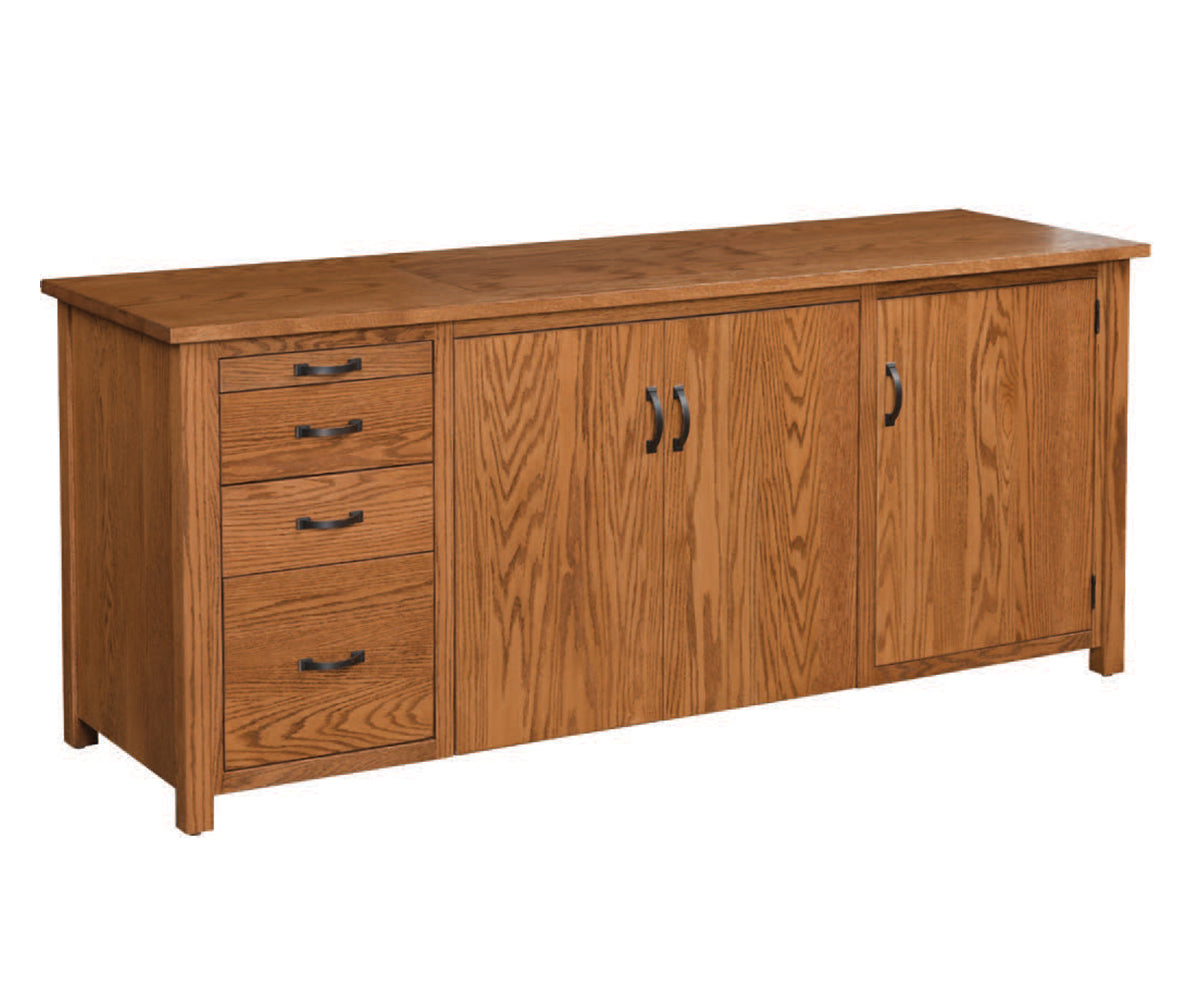 Flat Top Sewing Cabinet
