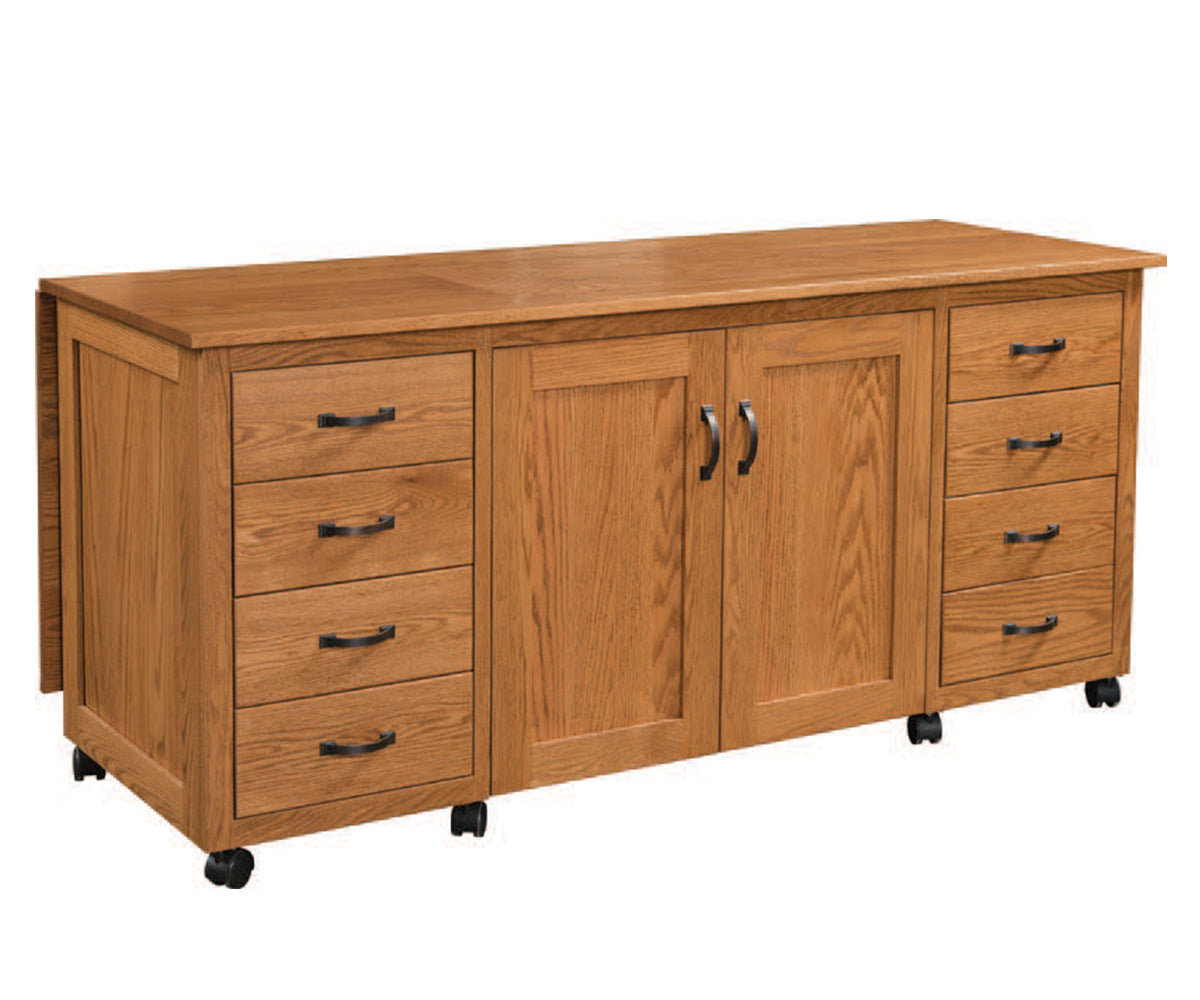 Flat Top Sewing Cabinet