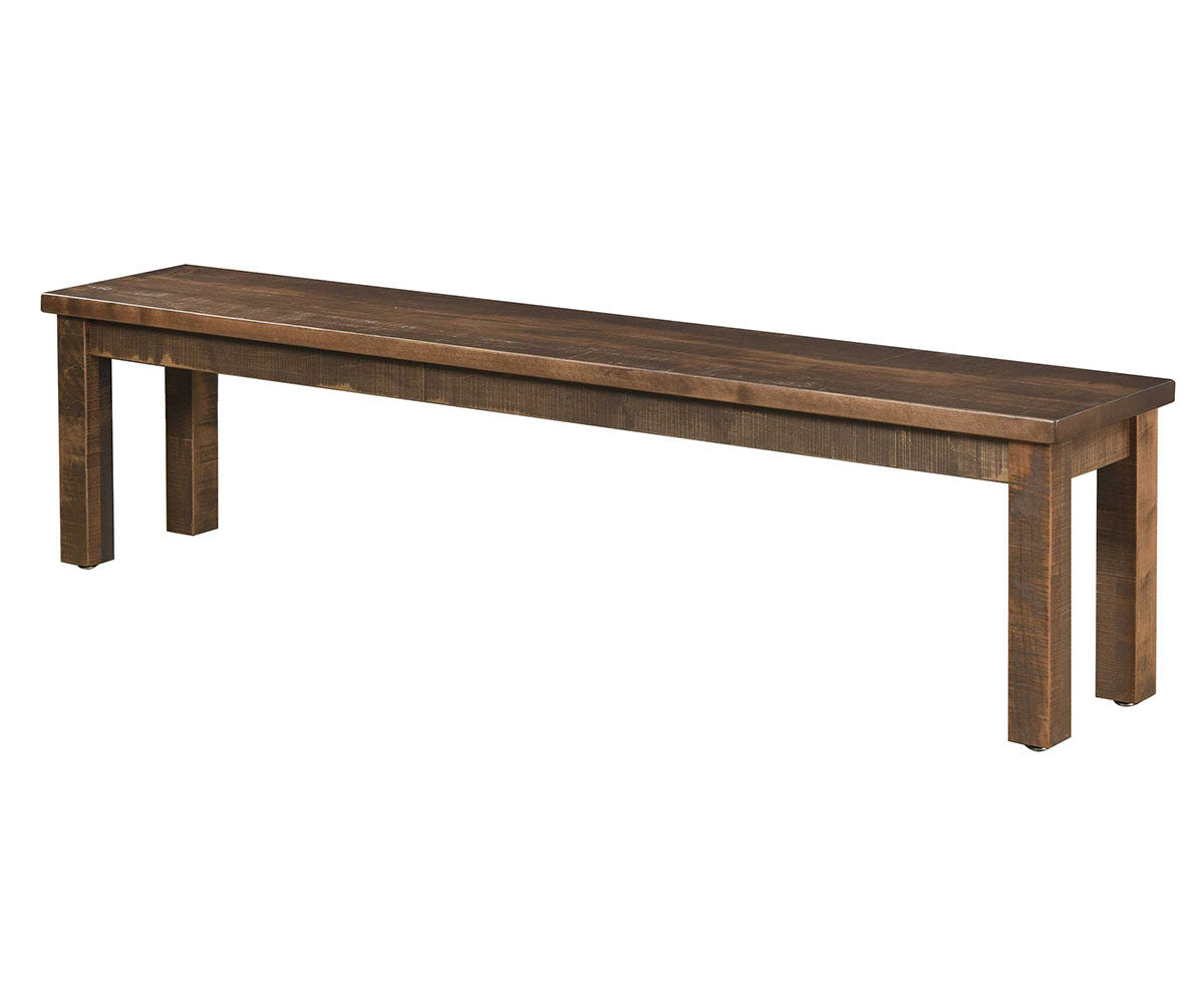 Hermie's Harrisburg Bench - Amish Handcrafted Solid Wood