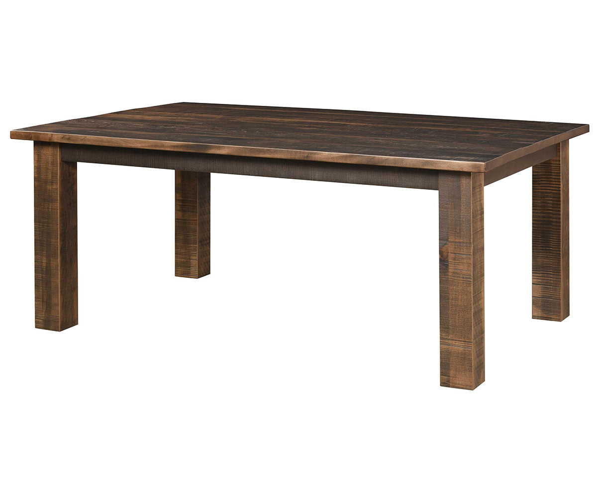 Hermie's Harrisburg Leg Table - Amish Handcrafted Solid Wood