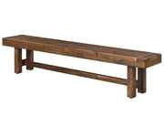 Hermie's Panda Bench - Amish Handcrafted Solid Wood