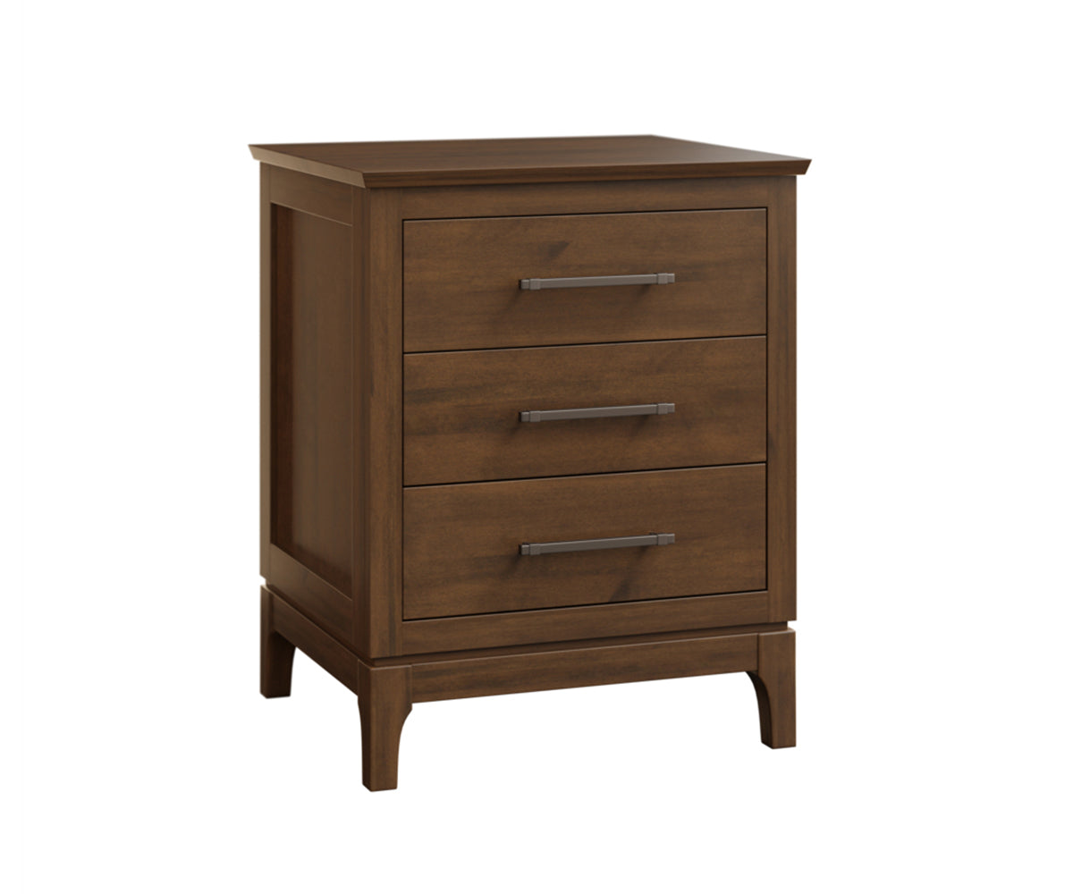 Boulder Creek 3 Drawer Night Stand