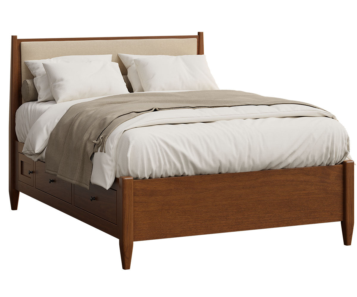 Nantucket Bed with Drawer Units