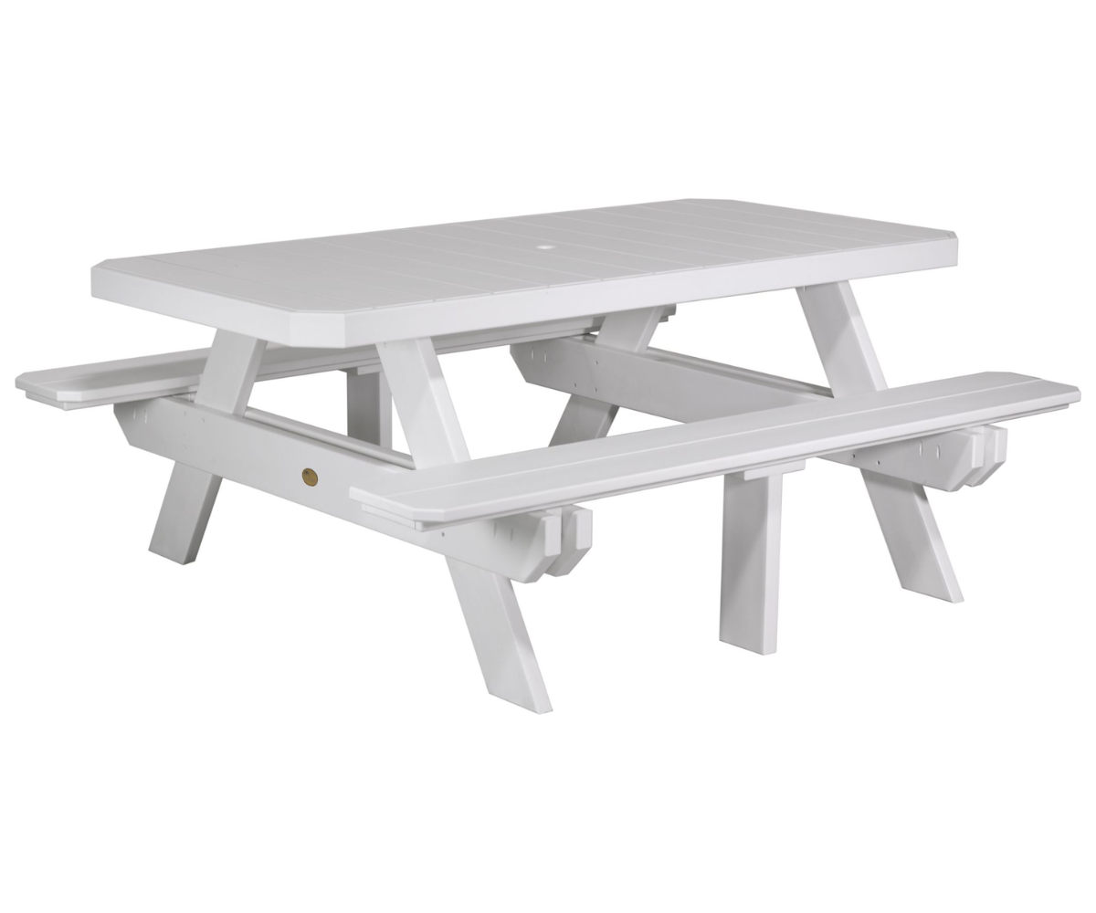 6' Rectangular Picnic Table