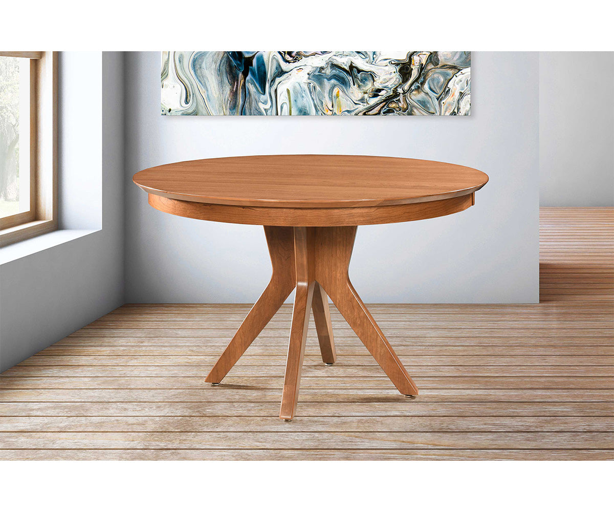 Hermie's Willow Single Pedestal Table - View 2