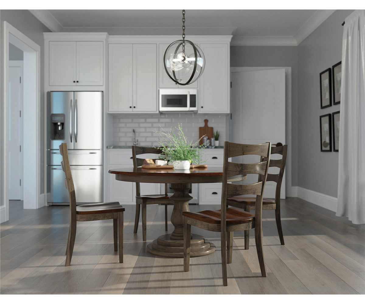 Hermie's Wilson Single Pedestal Table - View 2