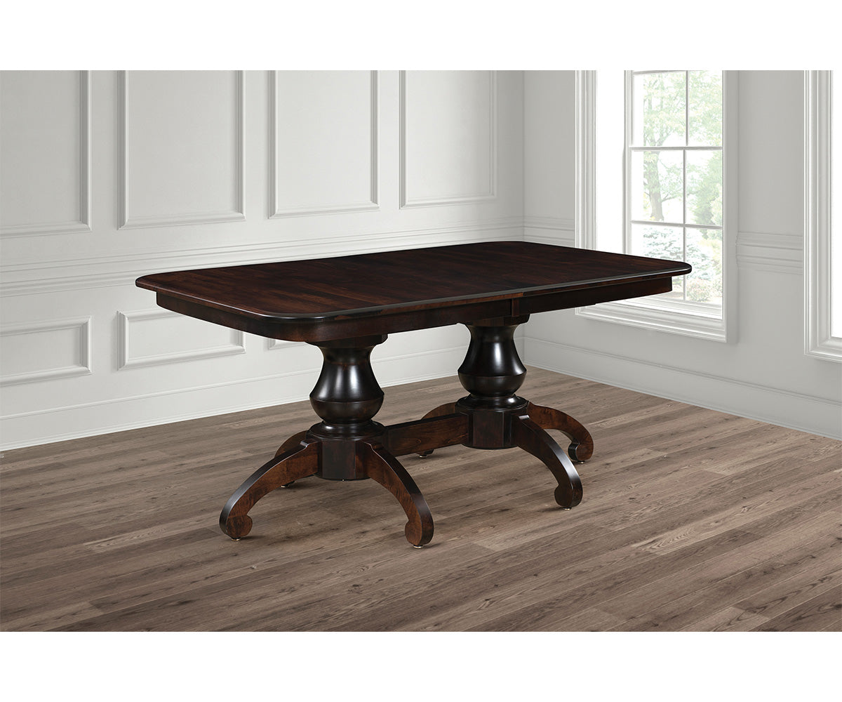 Hermie's Woodstock Double Pedestal Table - View 2