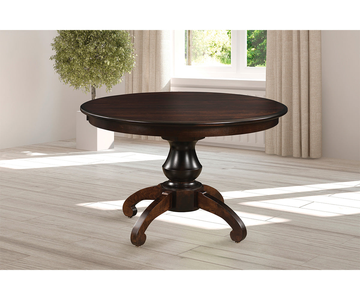 Hermie's Woodstock Single Pedestal Table - View 2