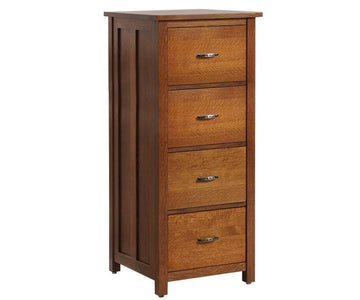 Coventry Mission 4 Drawer File Cabinet