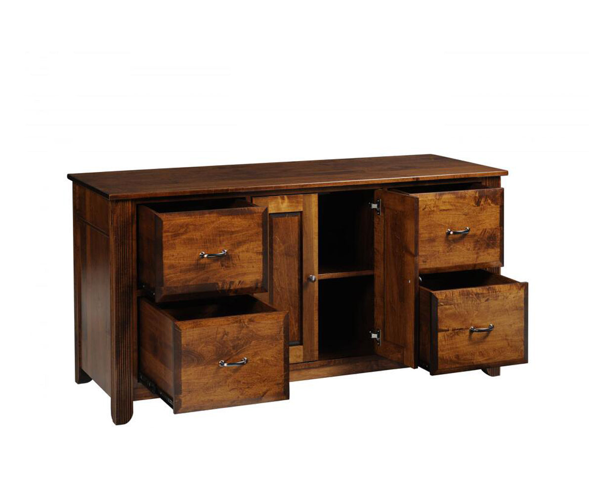 Arlington Modular 60" Credenza With Hutch