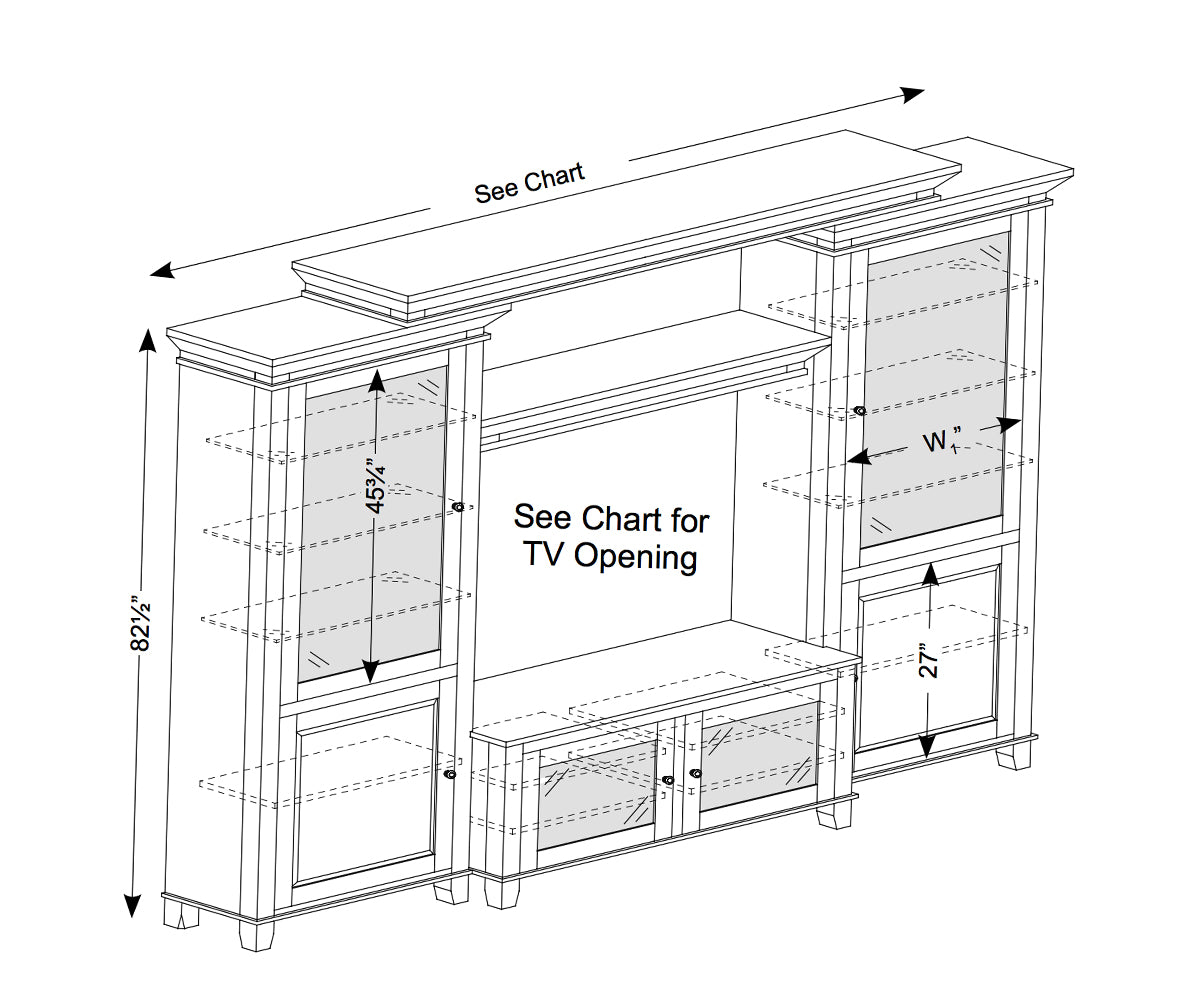 Arlington Modular Entertainment Center