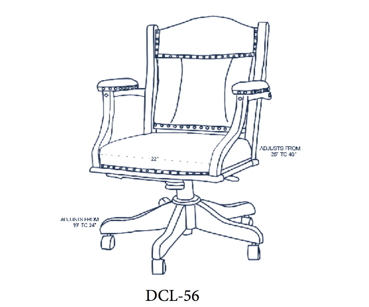 Low Back Desk Chair