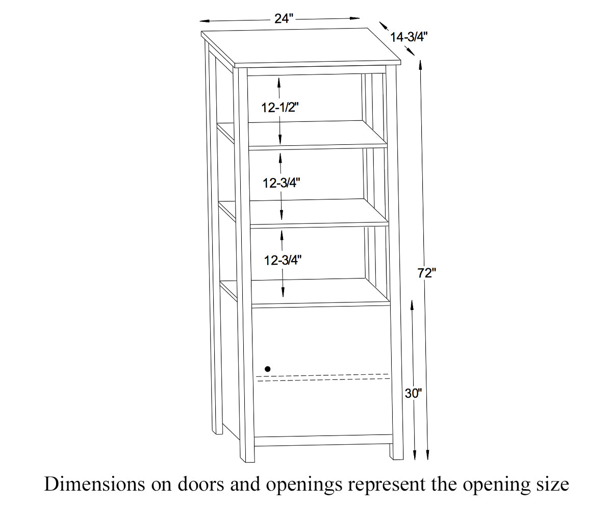 Buckhannon TV Side Cabinet