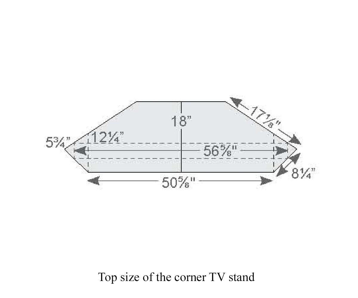 Woodland Shaker Corner TV Console