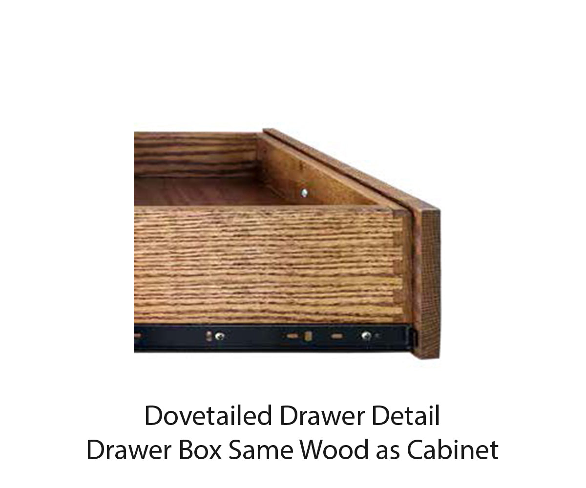 Coventry Mission 48" Credenza Desk