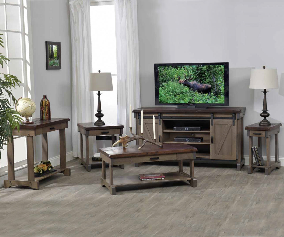 Ole Barn TV Stand With Feet