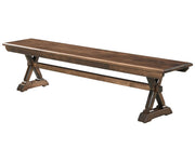 Hermie's York Bench - Amish Handcrafted Solid Wood