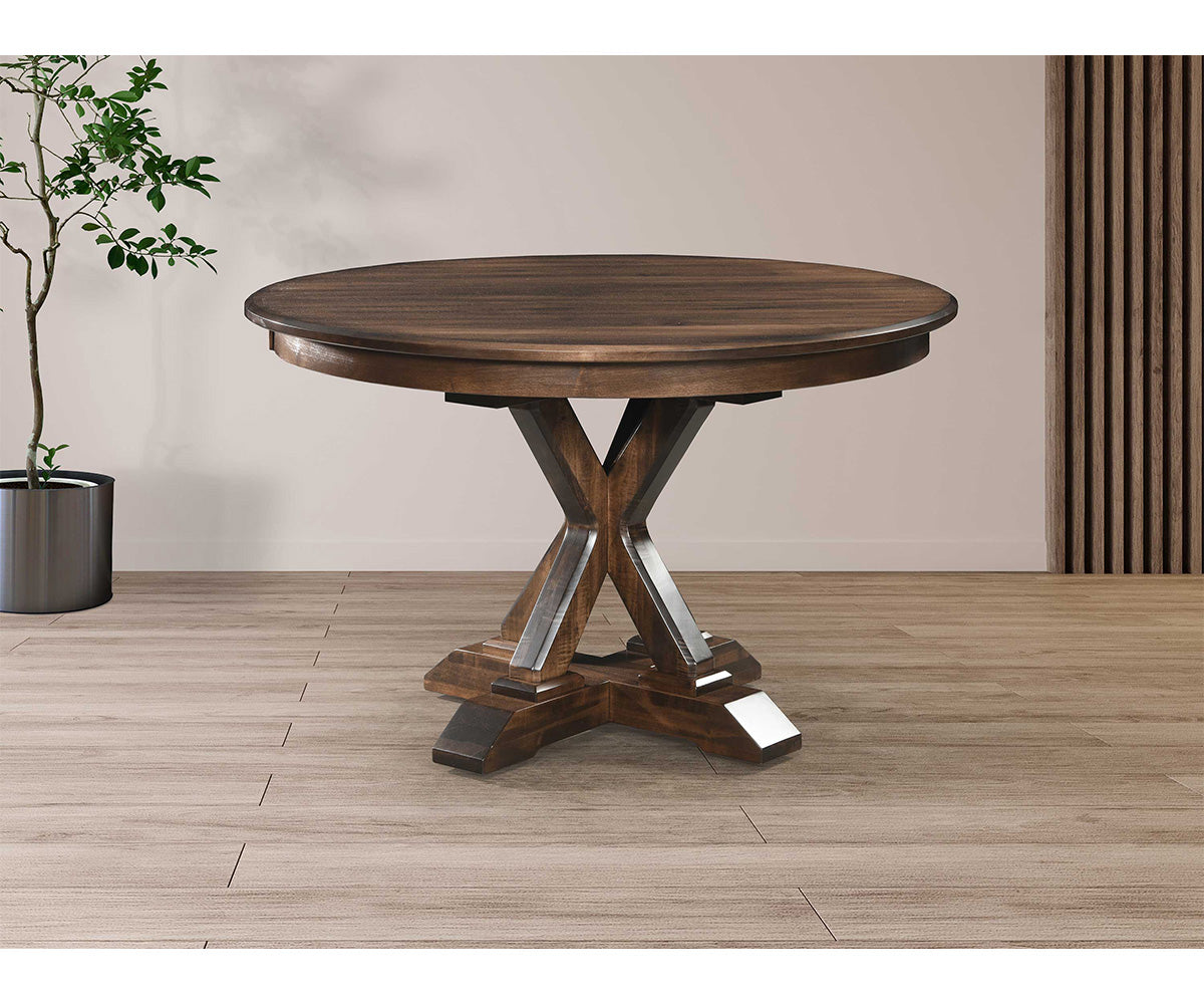 Hermie's York Single Pedestal Table - View 2